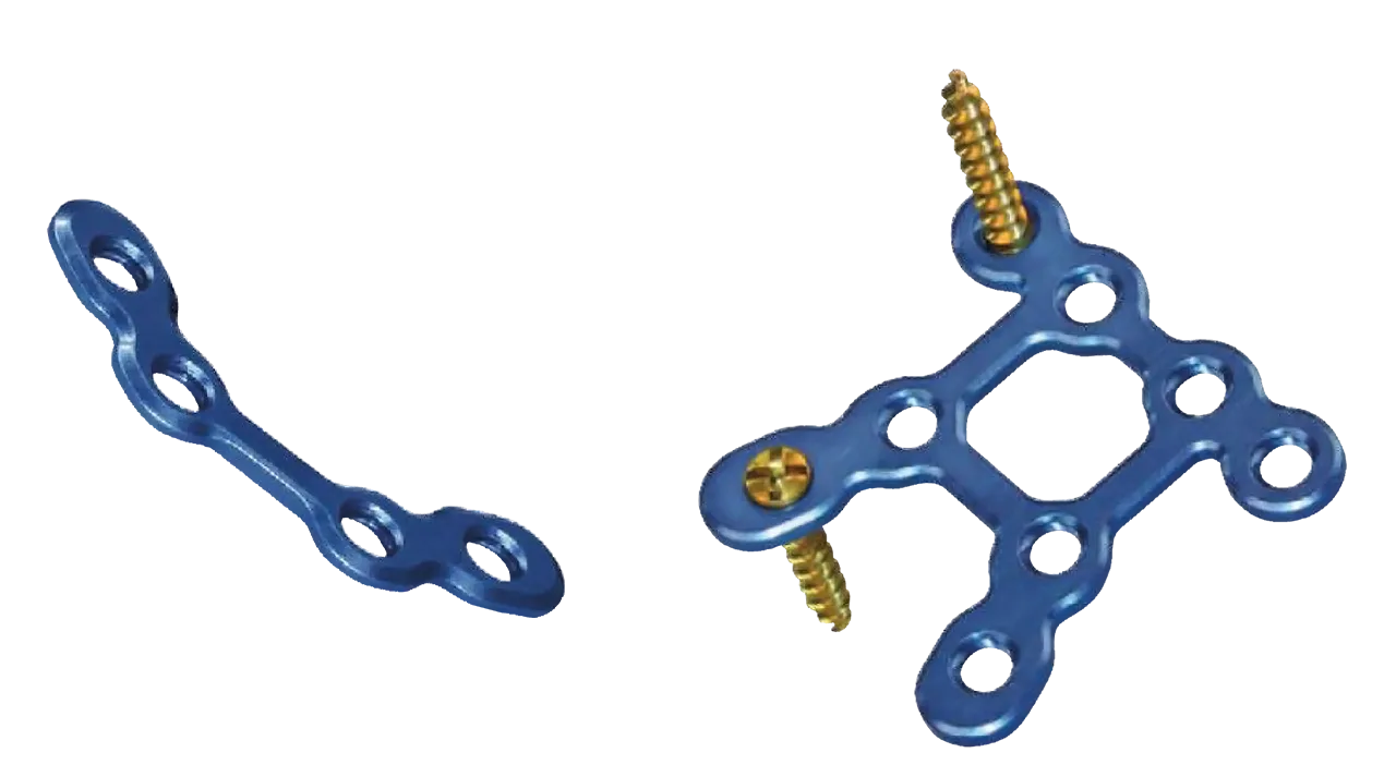 placa de ttitanio sternalock de zimmer biomet